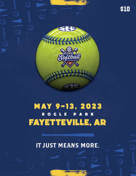 2023 SEC Softball Tournament Program