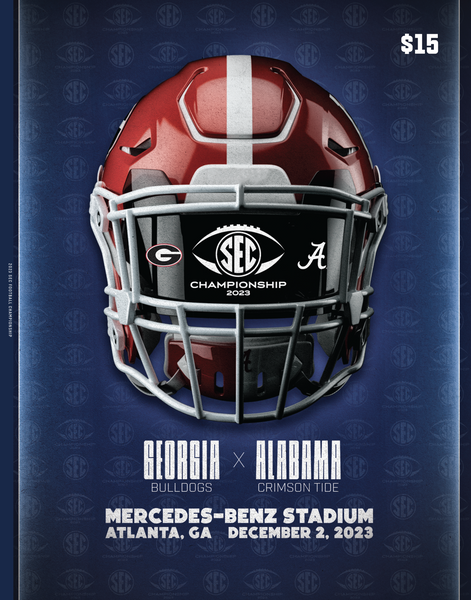 2023 SEC Football Championship Game Program