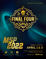 2022 NCAA Women's Final Four LIMITED EDITION COMMEMORATIVE Program