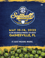 2022 SEC Softball Tournament Program